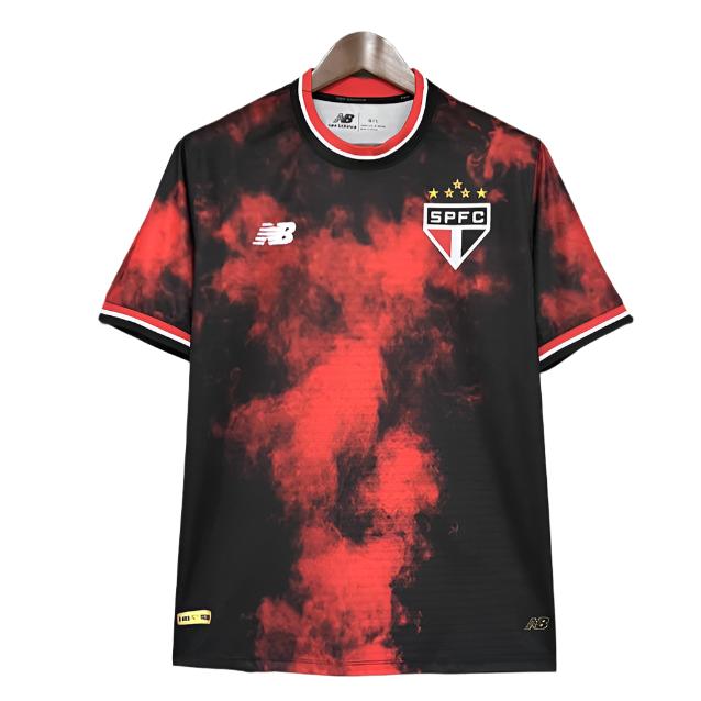 CAMISOLA DO SÃO PAULO 24/25 VERMELHA