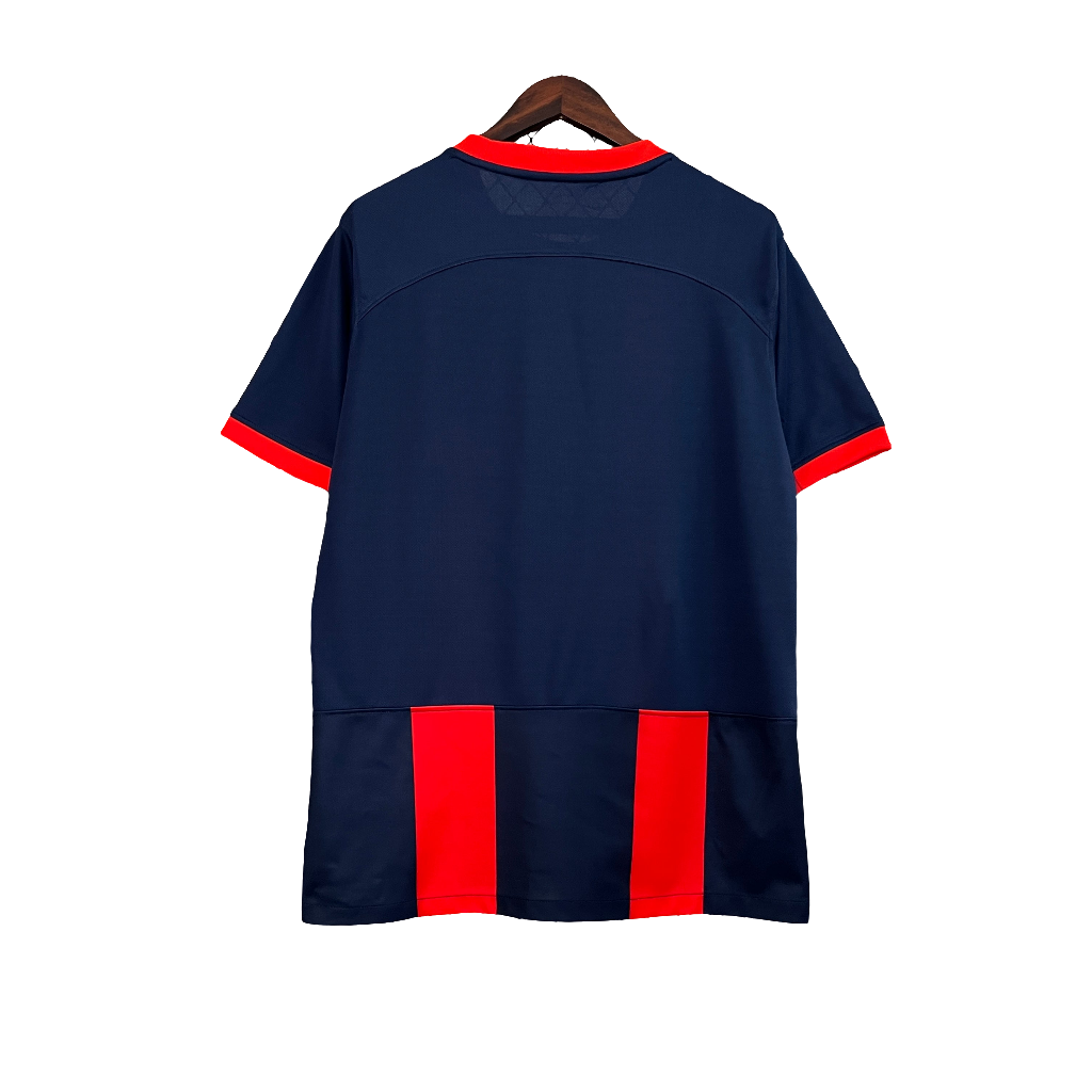 CAMISOLA SAN LOURENZO 24/25 AZUL E VERMELHO