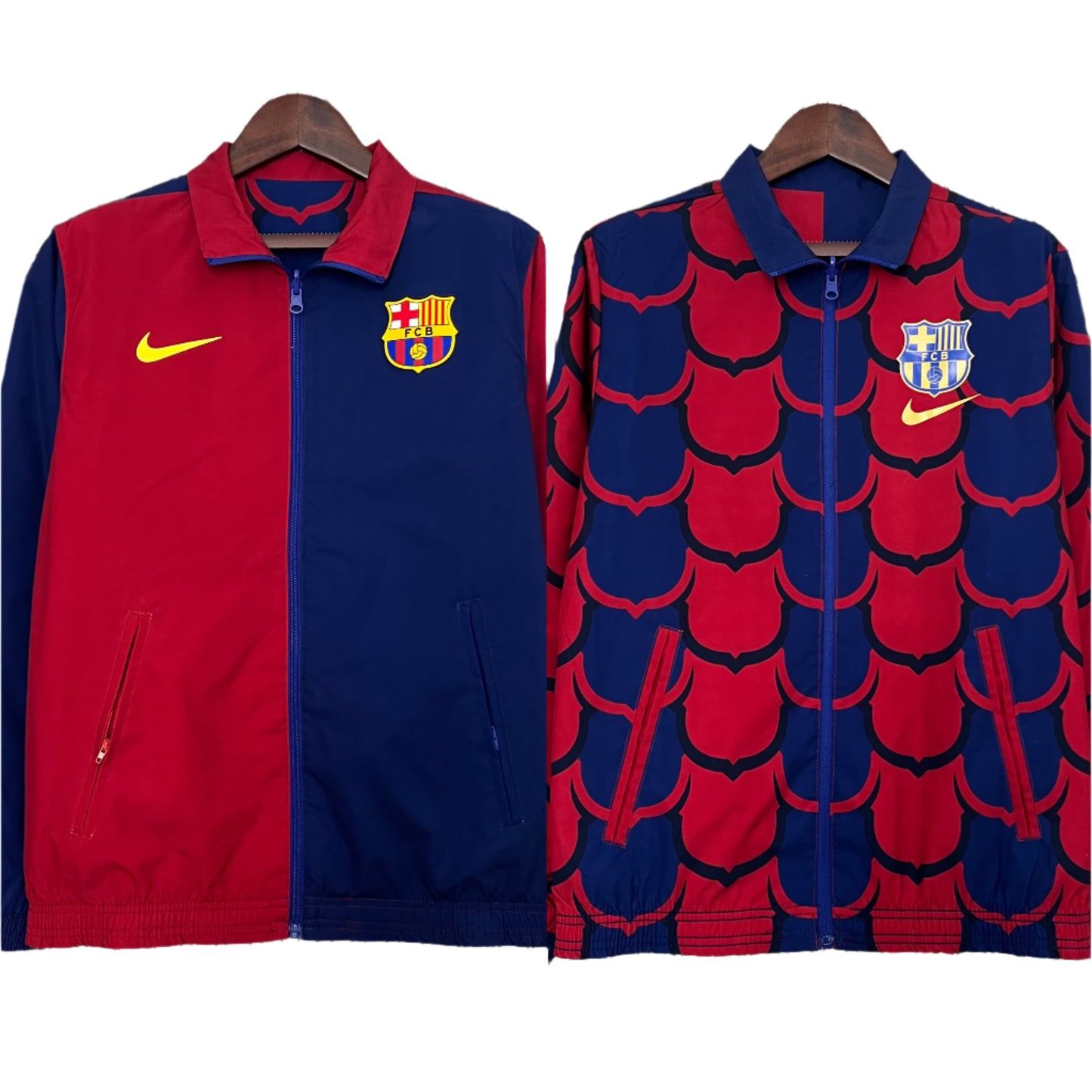 CORTA VENTO DO BARCELONA( DOIS LADOS)