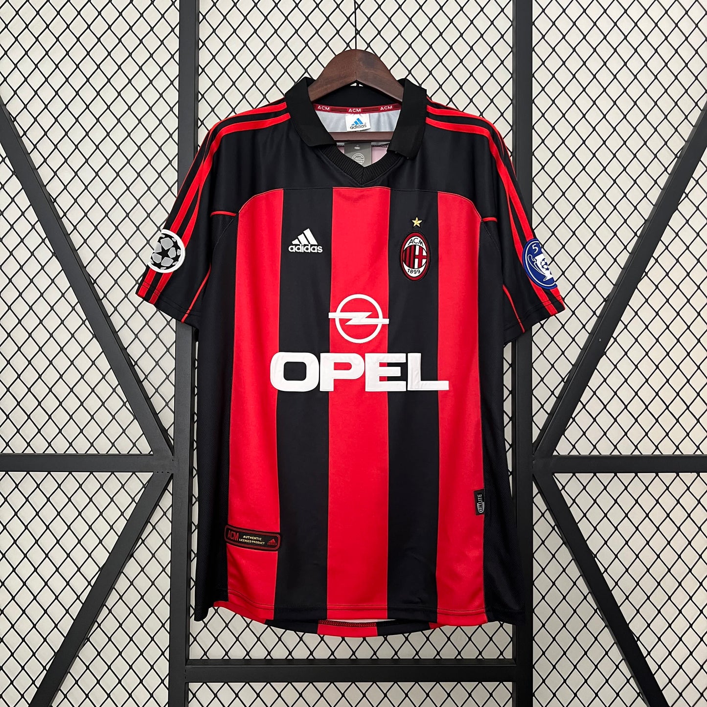 CAMISA RETRÔ DO MILAN