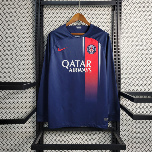 CAMISOLA MANGA LONGA DO PSG  24/25 AZUL