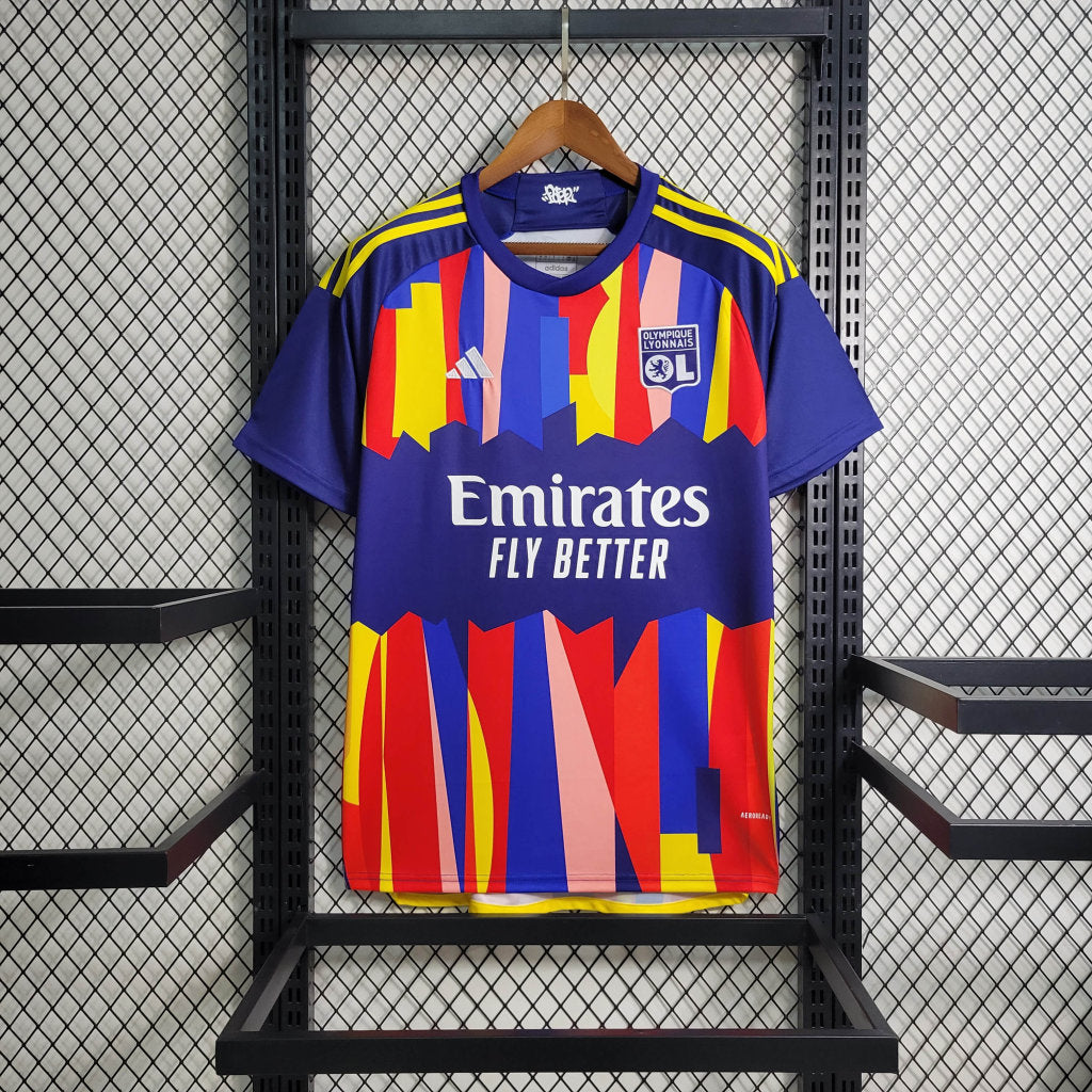 CAMISOLA DO LYON 24/25 MULTICOLOR