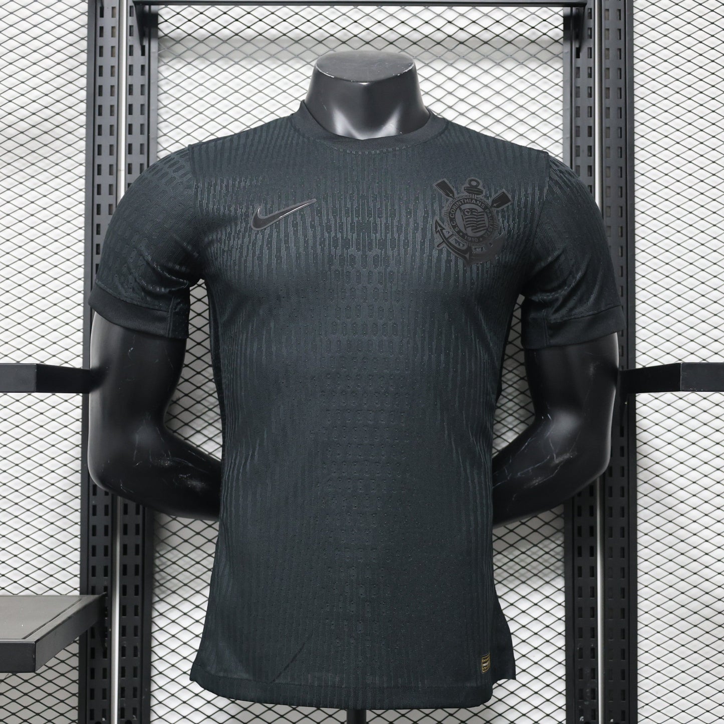 CAMISA VERSÃO PLAYER DO CORINTHIANS 24/25 PRETO