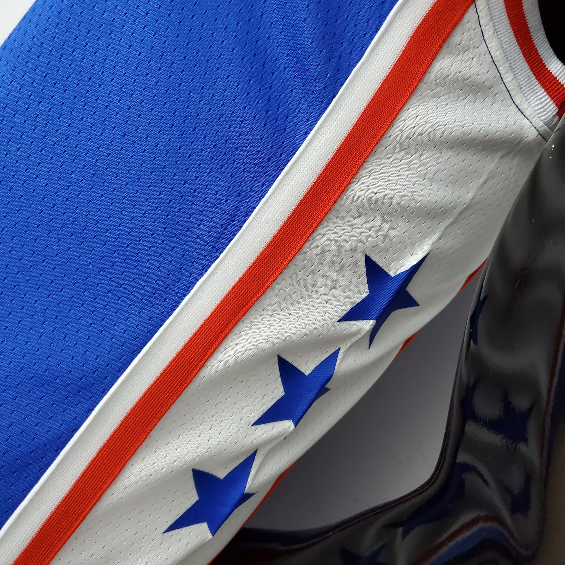 Regata NBA Philadelphia 76ers - Joel Embiid #21 Blue - ResPeita Sports 