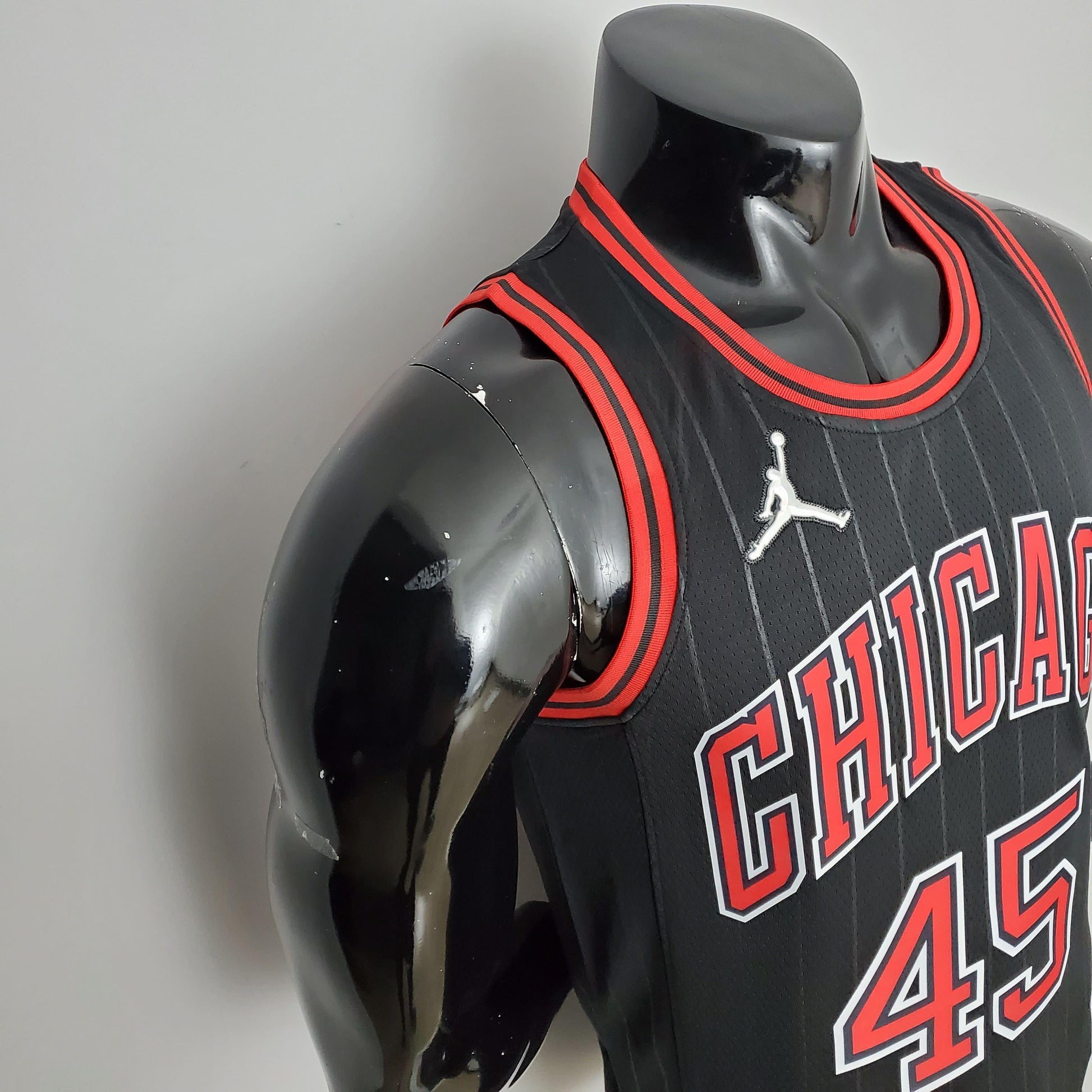 Regata NBA Chicago Bulls - Jordan #45 Flyers Black - ResPeita Sports 