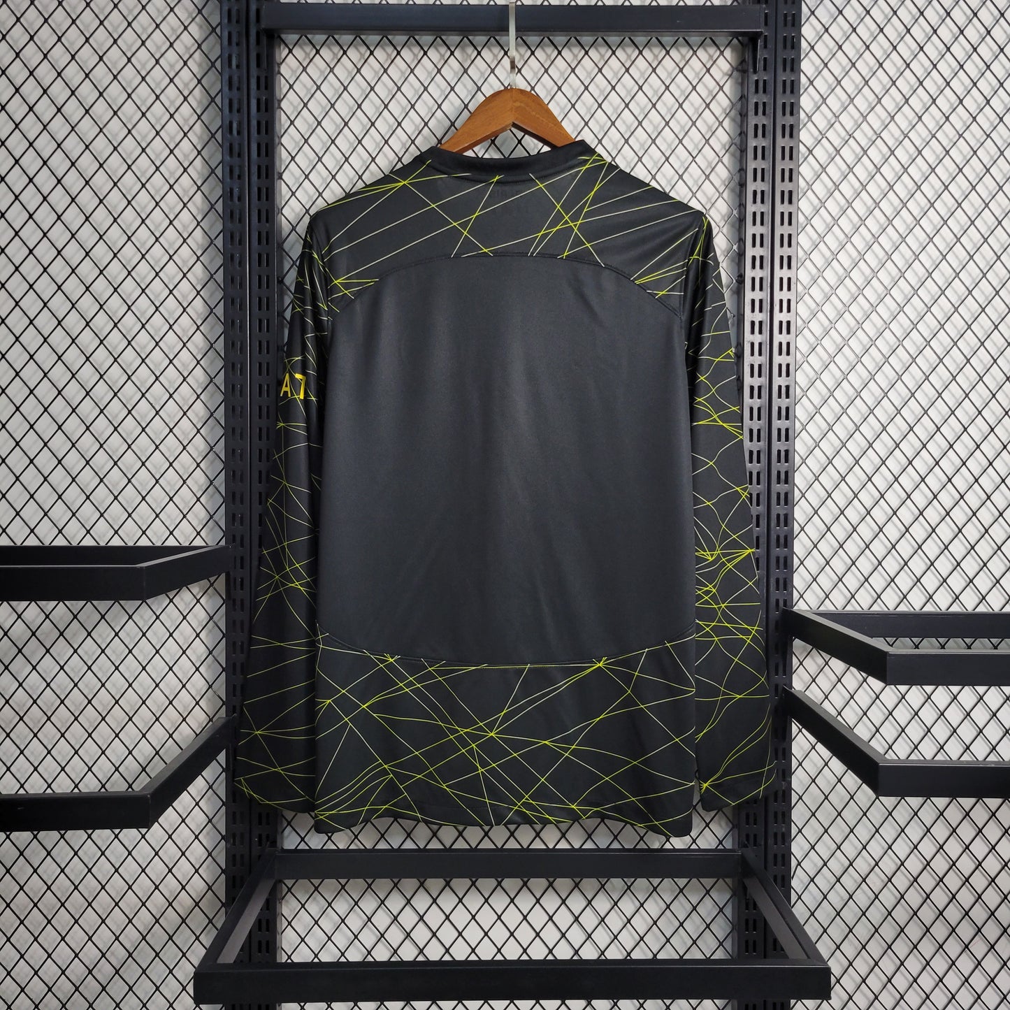 CAMISOLA MANGA LONGA DO PSG 24/25 PRETO EDIÇÃO ESPECIAL