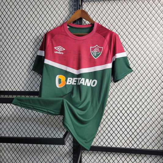CAMISOLA DO FLUMINENSE 24/25 VERDE E VERMELHO