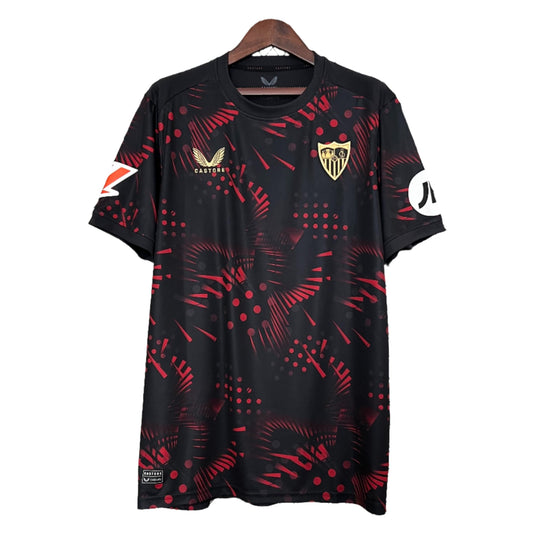 CAMISOLA DO SEVILLA 24/25 PRETO