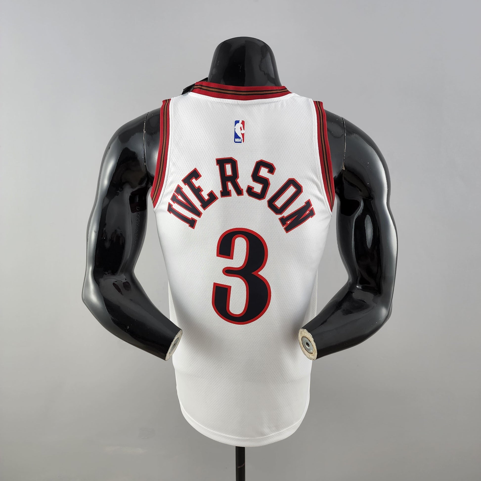 Regata NBA Philadelphia 76ers - Allen Iverson #3 White Retrô - ResPeita Sports 