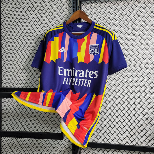 CAMISOLA DO LYON 24/25 MULTICOLOR