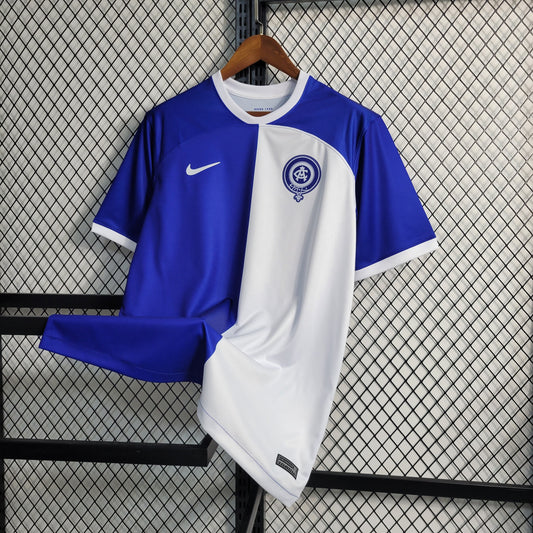 CAMISOLA DO ATLETICO DE MADRID 24/25 AZUL E BRANCO