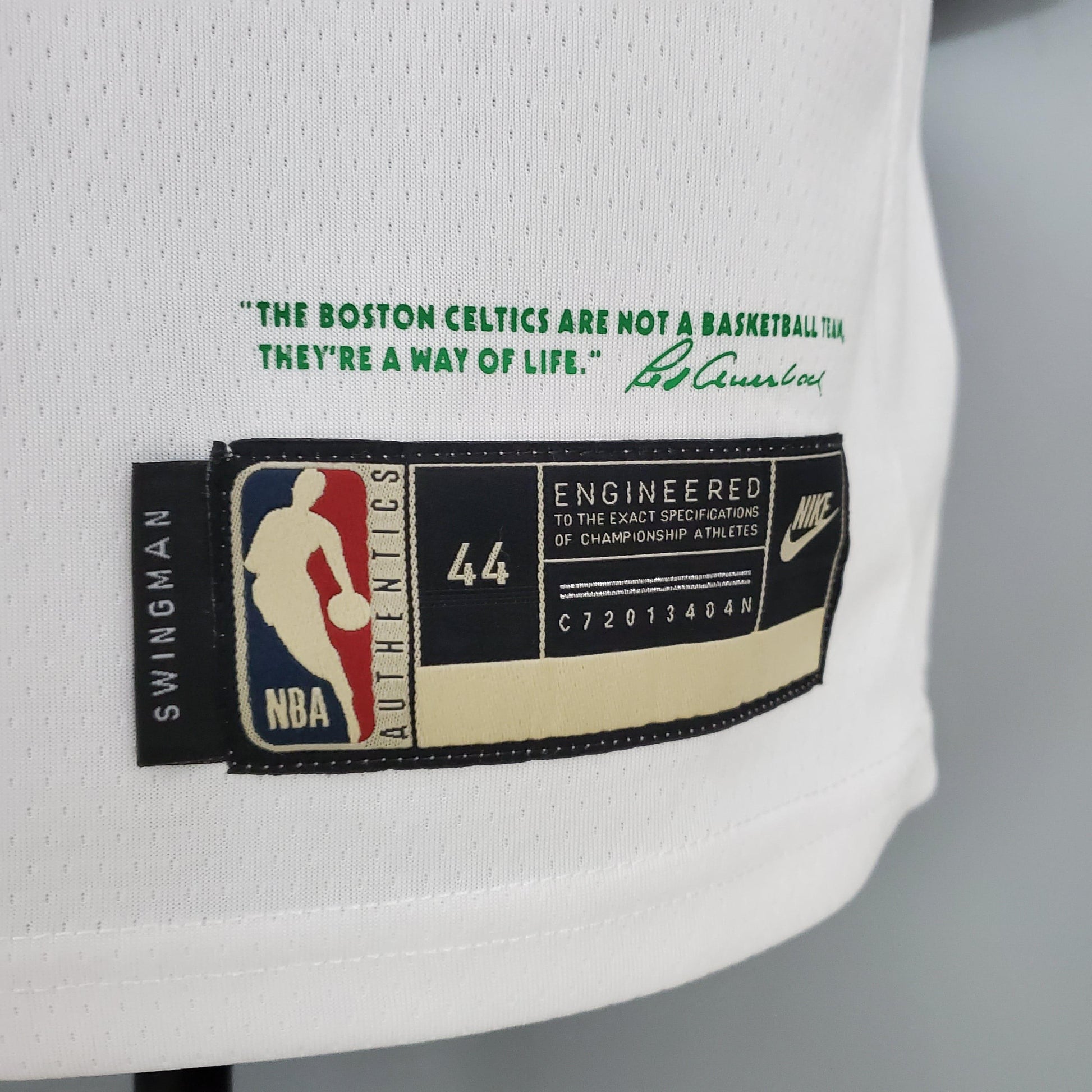 Regata NBA Boston Celtics - Jayson Tatum #0 White - ResPeita Sports 
