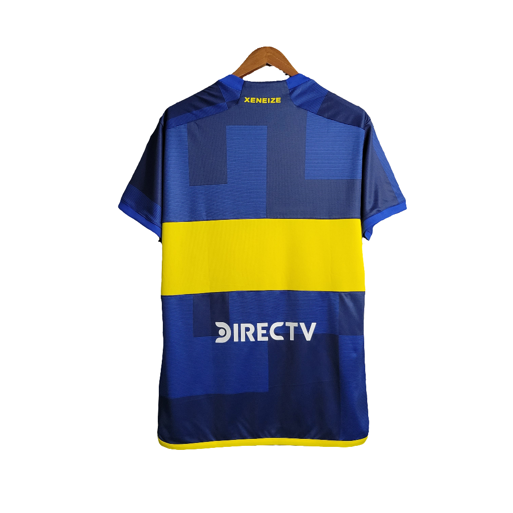 CAMISOLA BOCA JUNIORS 23/24 AZUL E AMARELO