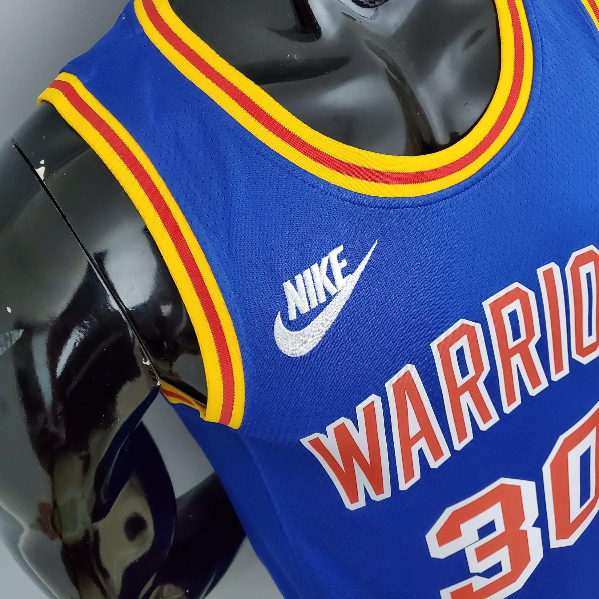 Regata NBA Golden State Warriors - Stephen Curry #30 75th Anniversary Retrô - ResPeita Sports 